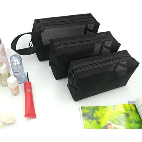Women Function Cosmetic Bag Ladies Portable Makeup Case Zipper Make Up Organizer Pouch Toiletry Beauty Wash Bag For Female