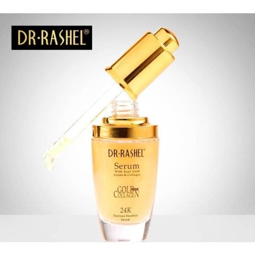 DR RASHEL Gold Collagen Elastin Serum Anti Wrinkle Aging Moisturizing Serum Acne Treatment Whitening Face Ageless Skin Care