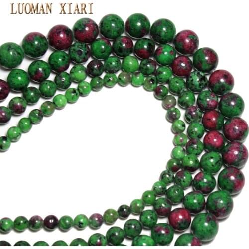 Natural Stone Epidote Wholesale For Jewelry Making DIY Bracelet Necklace Bracelet 6/8/10/ 12 mm Strand 15.5'' Top AAA