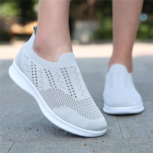 Newest Womens Running Shoes Socks Sneakers Athletic Woman Sports Shoes Ladies Walking Shoes Soft Light Outdoor Zapatillas Mujer