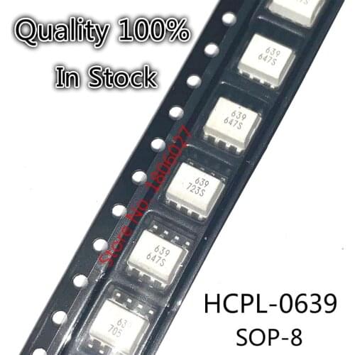 Send free 5PCS HCPL0639 Chip/SOP Optocoupler Isolator
