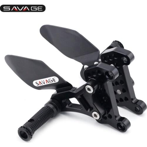 Adjustable Footrest Foot Pegs For MV Agusta Brutale 1090/1078/990/920/910/989/750 Motorcycle Rider Rear Foot Rest Rearsets CNC