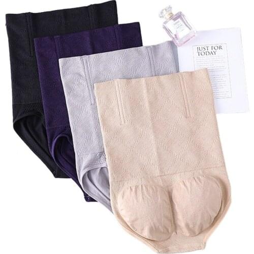 Richkeda Store New 2021 High Waist Trainer Body Shaper Shaper Butt Lifter Shapewear Women Tummy Belly Belt Slimming Pants Fajas