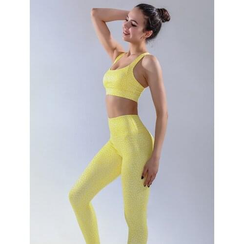 Wave Point Seamless Fitness Yoga Suits for Gym Sports Wear Clothing Running Top Bra Hip lift Leggings Workout Tracksuits,ZF898