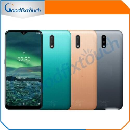 For Nokia 3.2 Battery Back Cover Rear Door Housing Case Middle Frame Faceplate Bezel SIM Card Tray Holder TA-1156 TA-1164