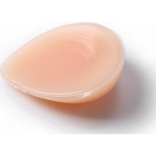 1000g/pair D cup Silicone Fake Breast no Nipple Chest Concave Surface Female Mastectomy Postoperative Rehabilitation Boobs Form
