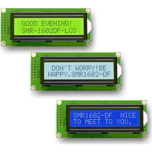 5V 3.3V HD44780D COB STN 85x36mm 16*2 16x2 16 PIN Dot Matrix Screen Module Character 1602 LCD Display