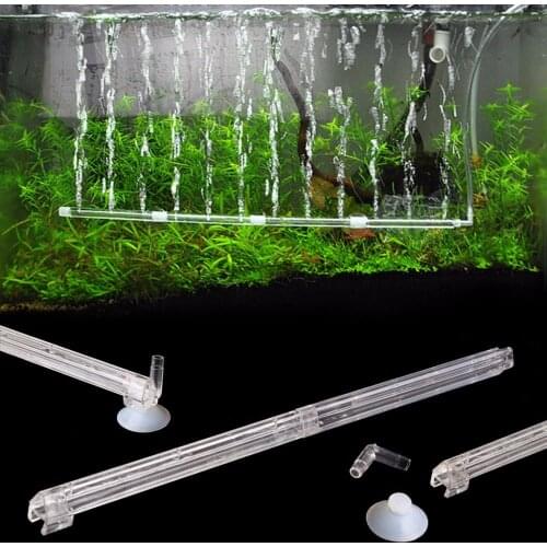 Aquarium Air Infuser Bubble Strip Tube Plastic Clear Fish Tank Oxygen Pump Diffuser Aerator Oxygen Infuser Air Pump Accessories