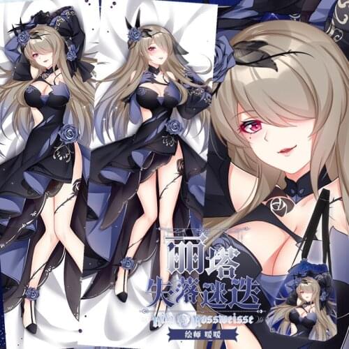 Anime Honkai Impact Rita Rossweisse Sexy Dakimakura 2WAY Hugging Body Pillow Case Cosplay Japanese Pillow Cushion Cover Gifts