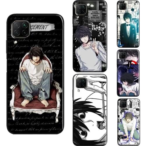 DEATH NOTE L Lawliet Case For Huawei P30 P20 P40 Pro Mate 10 20 Lite P Smart Z 2019 Nova 5T Honor 8X 9X 8A 10i