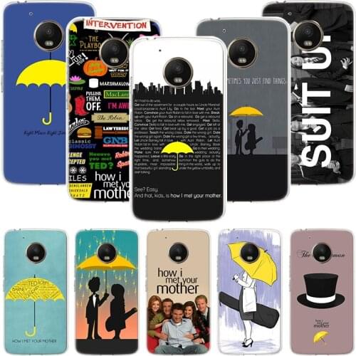 How I Met Your Mother Himym Phone Case For Motorola Moto G9 G8 G7 G6 G5 E6 E5 E4 Plus Play Power One Action Macro Coque Cover Ca