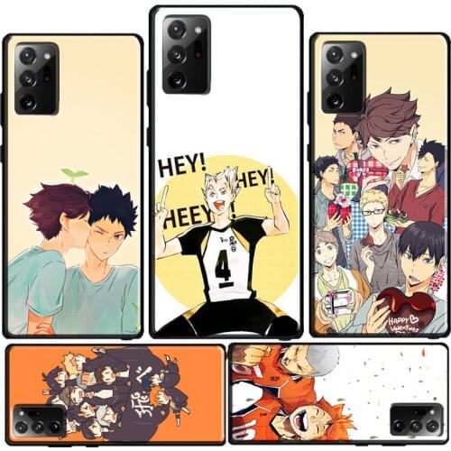 Haikyuu Volleyball Anime Case For Samsung Galaxy Note 20 Ultra Note 10 Lite 8 9 S20 Ultra S7 S8 S9 S10 Plus S10e