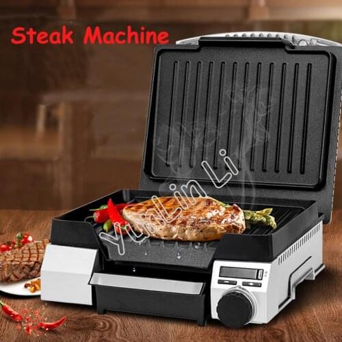 Electric Non-stick Pan Griddles Professional Beef Steak Machine Stainless Steel Housing Steak Machine TSK-26R2ET14