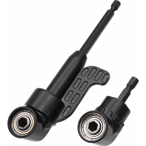 105 Degrees 1/4" Electric Hex Drill Bit Adjustable Hex Bit Angle Driver Screwdriver Socket Holder Adaptor tools