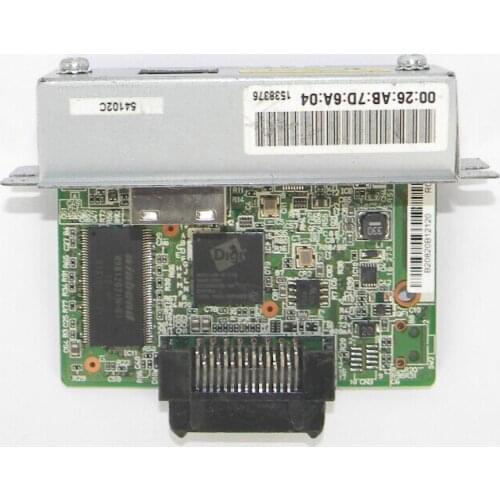 Interface card FOR EPSON UB-E03 M252A Ethernet Interface Card TM Receipt Printer U288 T88IV T88V T81 T82 Printer printer parts