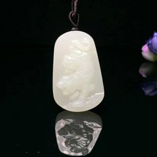 H83#Exquisite Hetian Jade Pendant