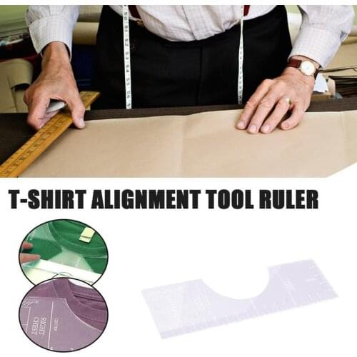 Ruler Guide Designed To Precisely Align Your Designs On Multiple Sized T-Shirts Drawing Straight Rulers For Office School