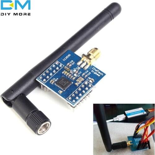 Zigbee CC2530 Module Conversion Serial port TTL Wireless Core Development Board 2.4GHz PA Module With Antenna