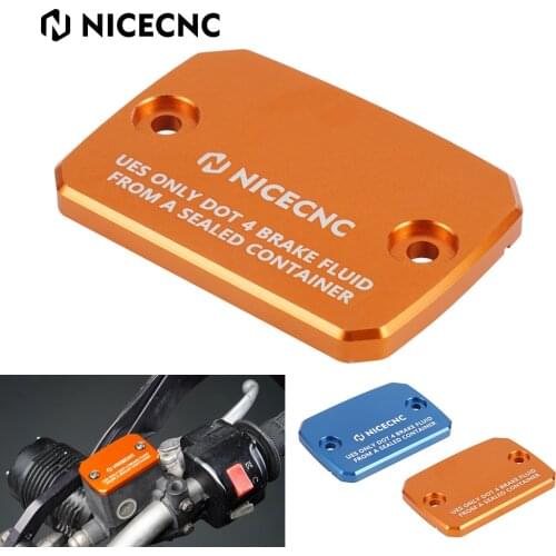 NiceCNC Motocycle Front Brake Master Cylinder Cover Reservoir For KTM 690 Duke 2013-2019 690 Enduro R 2014-2021 690 SMC R