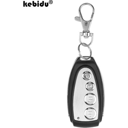 Kebidu 433.92Mhz Cloning Code 4 Keys Wireless Copy Remote Control 433Mhz For Garage Gate Door Opener Alarm Duplicator