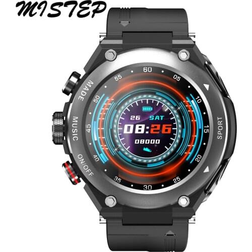 MISTEP T92 Smart Watch Men 2021 TWS Connect Call Fitness Bracelet Customized Dials Heart Rate Monitor Sport Smartwatch