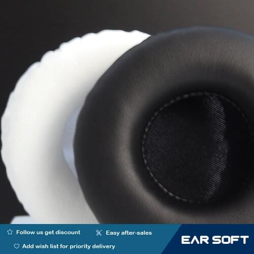 Earsoft Replacement Ear Pads Cushions for JVC HA-M5X Headphones Earphones Earmuff Case Sleeve Accessories