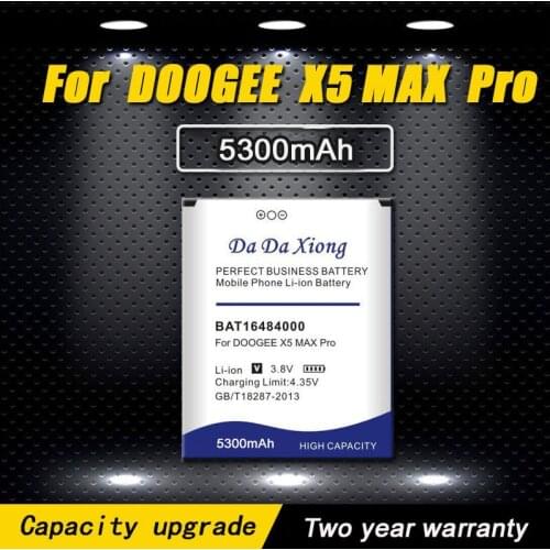 High quality 5200mAh BAT16484000 Battery for DOOGEE X5 MAX Pro Phone battery