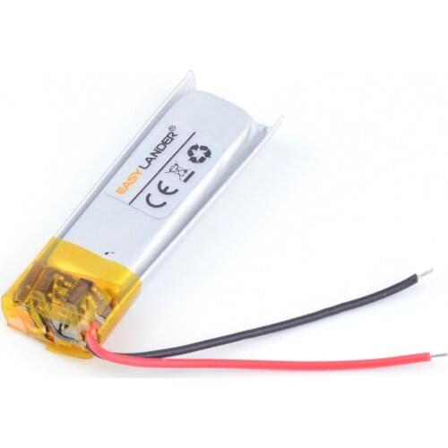 371030 3.7V 0.3wh Li-Polymer Li-ion Battery For bluetooth headset Bracelet Wrist toys headephone Remote controller mp3 401030