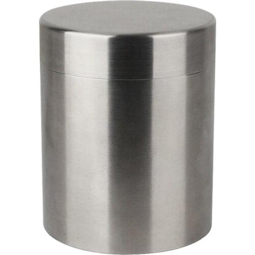 400Ml Tea Cans Stainless Steel Tea Storage Box Tea Organizer Container Moisture-Proof Coffee Bean Grain Storage Tank