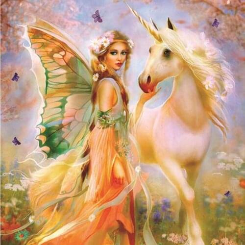 Full Square Drill Display Unicorn 5D Diamond Painting Home Decor Embroidery Rhinestones Animal Full Round Stitch Fantasy Cartoon