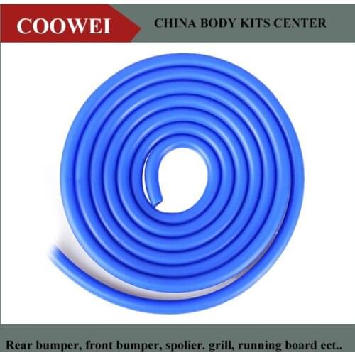 Free shipping Universal 2M Super Vacuum Silicone Hose- ID: 3mm 4mm 6mm 8mm 10mm Blue ,100% Silicone material