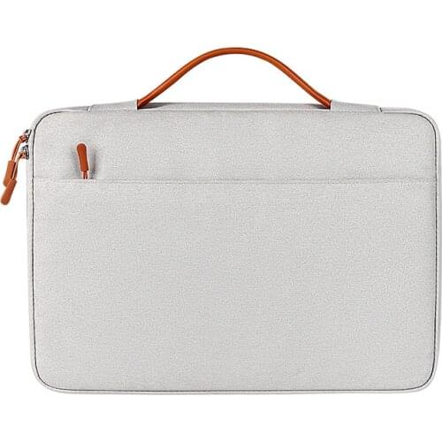 Laptop Sleeve Bag with Pocket for MacBook Air Pro Ratina 11/12/13/14/15 Inch Notebook Briefcase Bag Case for Dell HP Lenovo Asus