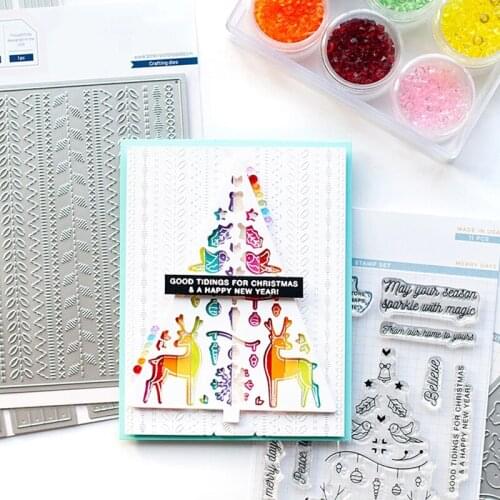 Panalisacraft Flower Background Metal Cutting Dies Craft Scrapbooking Card Making Album Embossing Stencil Die Cut Decoration