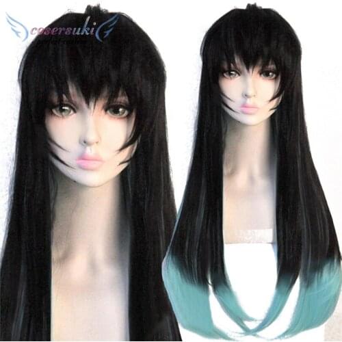 Demon Slayer: Kimetsu no Yaiba Tokitou Muichir Cosplay Headwear for Cosplay Costume Suits Cosplay Halloween Carnival Costume