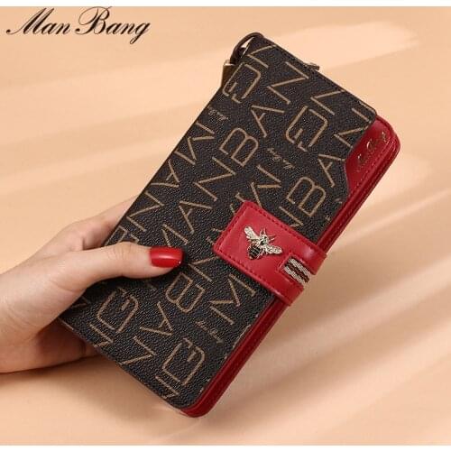 Womens Long Purse New Fashion Large-capacity Multifunctional Temperament Wallet Female Clutch Card Holders for Girl Ladies