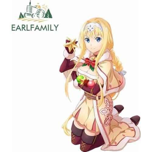 EARLFAMILY 13cm x 8cm for Anime Renders Vinyl Car Sticker Waterproof Decals Laptop Refrigerator Waterproof Decoration