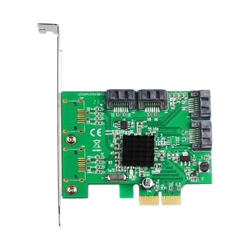 Marvell 9235 4 ports SATA 3.0 SSD PCI-e Card Quad 7Pin SATA III 6Gbps Port Multiplier to PCI Express Controller card sata3.0