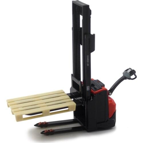 1/24 scale electric warehouse forklift simulation model toy collection gift