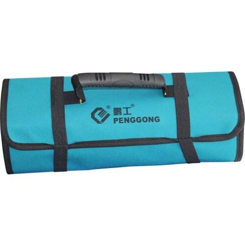 Multifunction Oxford Canvas Folding Wrench Bag Tool Roll Storage Pocket Tools Waterproof Storage Hand Tool Bag for Tool Organize