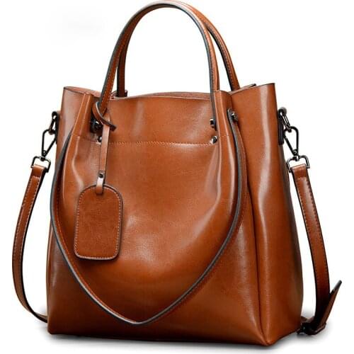 Fashion Genuine Leather Women bag womens handbag Shoulder messenger bag luxury Designer crossbody bags for women Totes X1-18