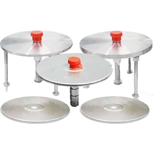 New Total station center plate base surveying mark Stainless steel forced plate Diameter 15cm height 10cm thickness 0.6cm 1.1cm