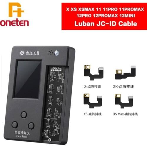 JC Luban Programmer Face ID Dot Matrix Special Cable For iPhone X XR XS XSMax 11 11PROMax 12 PROMAX MINI Face ID Problem Repair
