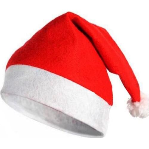 Santa Claus' hat Children/adult Christmas hat Christmas accessory decoration High-grade Santa Claus hat Cute adults CH011