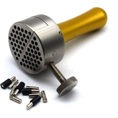 Aluminum Handle Vise With Pins Ring Setting Clamp Jewelry Making Tools