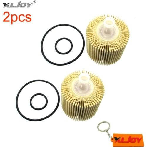 XLJOY 2pcs Oil Filter For Lexus IS250 IS350 GS300 GS350 GX460 2006-2015 IS250 IS350 2WD 04152-YZZA3