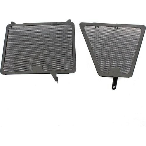 Radiator Oil Cooler Guard Cover Grill Protector For DUCATI StreetFighter 848 109 Motorcycle Aluminium Steel Black