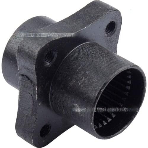 1 Pc Motorcycle Spline Wheel Axle hub flange 34 Teeth 4 Studs For 50cc - 110cc Moped Quad Dirt Bike ATV Go Kart Buggy Quad Bike