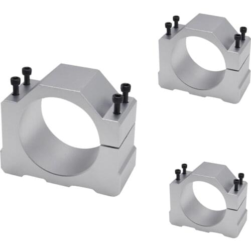 1Pcs Spindle CNC Milling Machine Motor with 4 Screws Spindle Clamp Mounting Bracket Retail