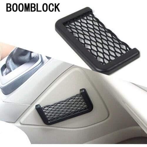 1x Car Net Storage Bag box Organizers Stickers For Toyota C-hr Kia sportage Peugeot 3008 Honda Civic Hyundai tucson Tiguan 2017