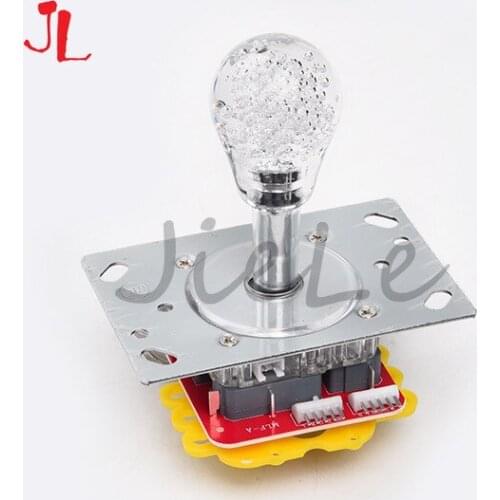 2 pcs 12V illuminated Colorful flashing LED joystick for fishing game slot machines arcade toy crane claw game cabinet machine